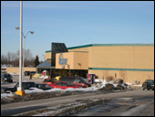 View from from parking lot with Kroger in the background.